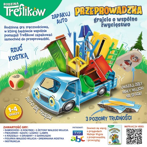Gra zręcznościowa Przeprowadzka z Rodziną Treflików Trefl 02071 Trefl Gry