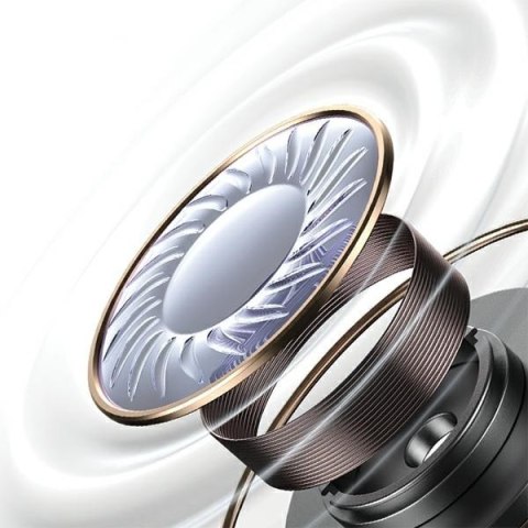 Słuchawki Bluetooth TWS 5.3 X-Don Series Dual microfon ENC czarne USAMS