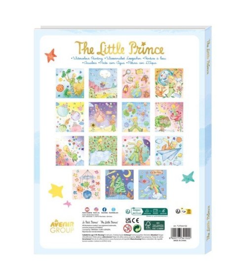 Magiczne malowanie akwarelami - Mały Książe MG DYSTRYBUCJA