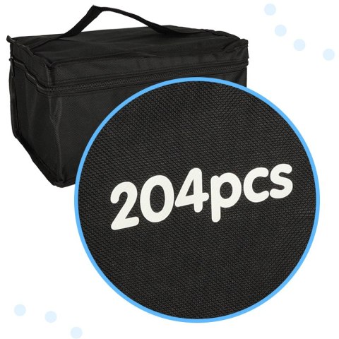 Markery dwustronne mazaki alkoholowe w etui 204 + podstawka Kik Sp. z o. o. Sp. k.