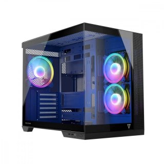 Obudowa komputerowa Volcano Panorama APEX ARGB 3F MIDI szara MODECOM