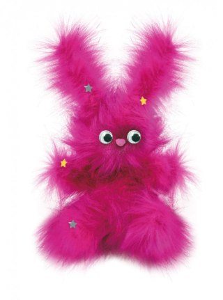 Zestaw kreatywny Szalony Fuzzy - Puszysty skaczący króliczek MG DYSTRYBUCJA