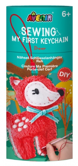 Zestaw kreatywny Uszyj brelok do kluczy - Jeleń MG DYSTRYBUCJA