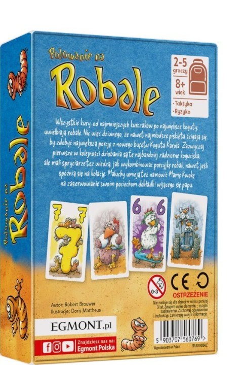 Gra karciana Polowanie na Robale Egmont