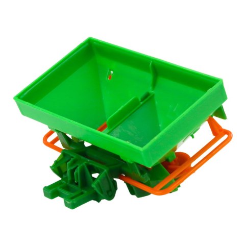 Traktor Pojazd Rolniczy Farmerski Z Siewnikiem Zielony 34cm LEAN Toys