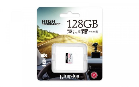 Karta microSD 128GB Endurance 95/45MB/s C10 A1 UHS-I Kingston