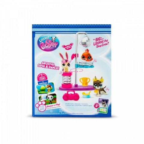 Zestaw figurek Littlest Pet Shop G7 S3 Disco z 3 figurkami Tm Toys