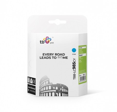 Tusz do Brother LC 985 TBB-LC985CY CY TB Print