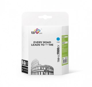 Tusz do Brother LC980/1100 TBB-LC1100CY CY 100% nowy TB Print