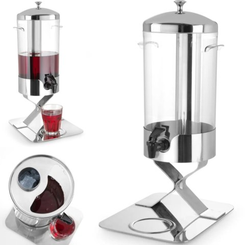 Dyspenser dozownik do soków i napojów chłodzony lodem 5L - Hendi 425190 Hendi