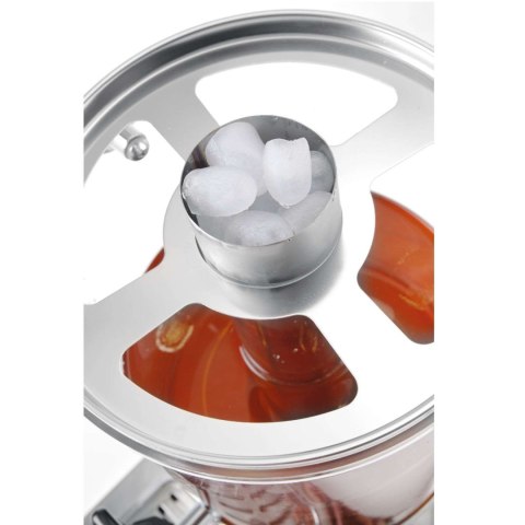 Dyspenser dozownik do soków napojów chłodzony podwójny 2 x 8L Hendi