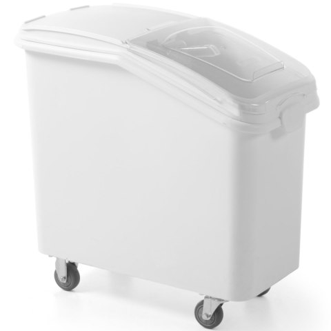 Pojemnik wózek gastronomiczny na produkty sypkie cukier kasze ryż na kółkach 81 l - Hendi 877913 Amer Box