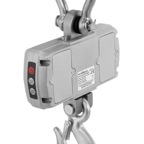 Waga hakowa wisząca magazynowa z pilotem duży wyświetlacz LCD 500 / 0.1 kg Steinberg Systems