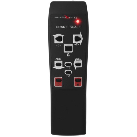 Waga hakowa wisząca magazynowa z pilotem duży wyświetlacz LCD 500 / 0.1 kg Steinberg Systems