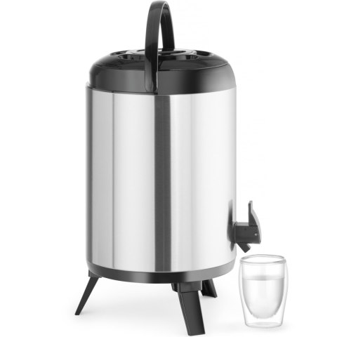 Termos cateringowy pojemnik termiczny z kranem do gorącej zimnej wody 10 l Hendi