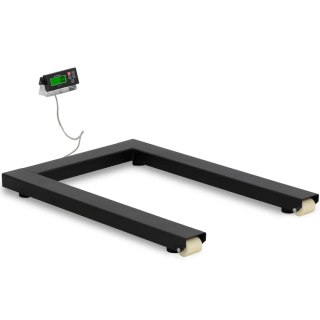 Waga płozowa belkowa paletowa LCD 1500 / 0.5 kg 121 x 84 cm Steinberg Systems