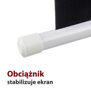 Ekran elektryczny 100 cali FS-100 4:3 203x152cm z pilotem ART