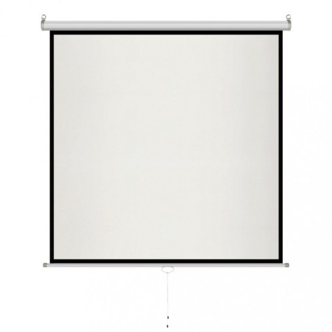 Ekran ręczny półautomat 1:1 96" 244x244cm MS-96 1:1 ART