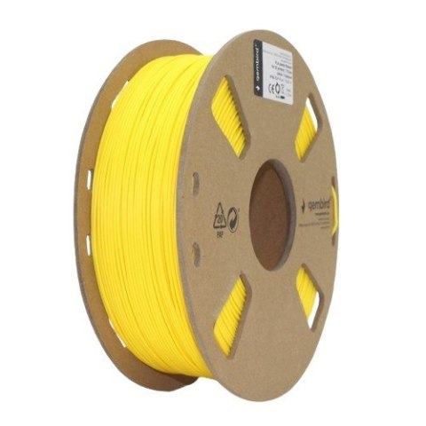 Filament drukarki 3D PLA/1.75 mm/1kg/żółty Gembird
