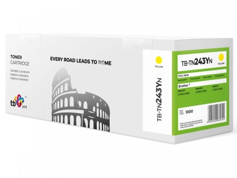 Toner do Brother TN243Y TB-TN243YN YE 100% nowy TB Print