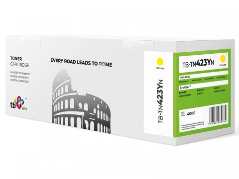 Toner do Brother TN423Y TB-TN423YN żółty 100% nowy TB Print
