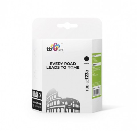 Tusz do Brother LC123 TBB-LC123B BK TB Print