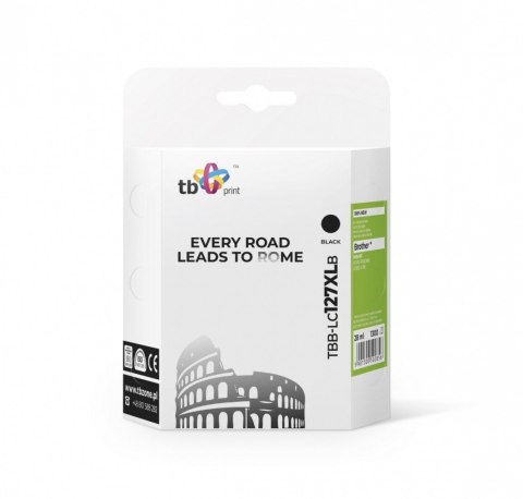 Tusz do Brother LC127XL TBB-LC127XLB Czarny TB Print