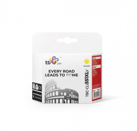 Tusz do Canon PIXMA MX 925 TBC-CLI551XLYE YE TB Print