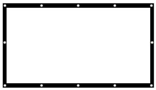 Ekran projekcyjny 84 cale MC-980 186x100cm obramowanie 25mm Maclean
