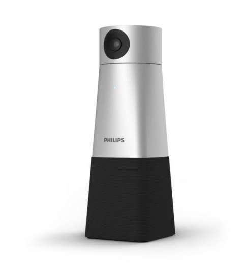 Przenośny mikrofon i kamera 4K, nagrywanie dźwięku 360 stopni Philips