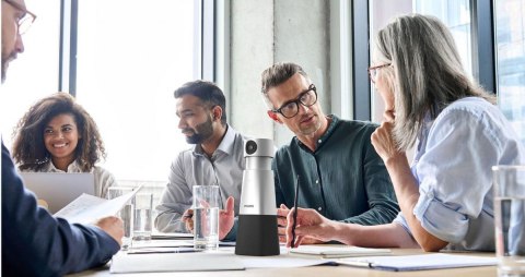 Przenośny mikrofon i kamera 4K, nagrywanie dźwięku 360 stopni Philips