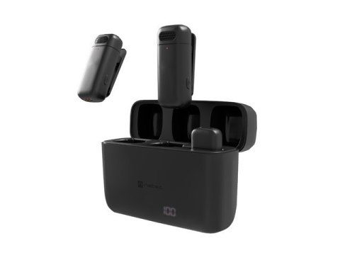 Mikrofon Natec HOPPER krawatowy bezprzewodowy USB-C (2szt.) Natec