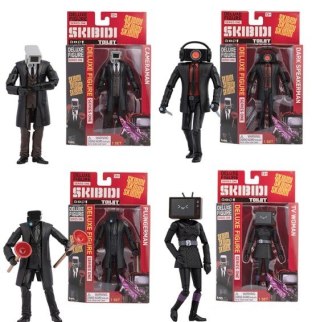 Skibidi Toilet - Figurki delux 15 cm Cobi