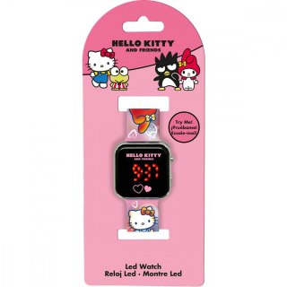 Zegarek LED z kalendarzem Hello Kitty Kids Euroswan