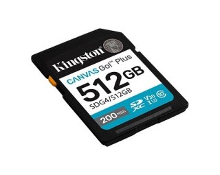 Karta SD 512GB Canvas Go Plus 200/160 MB/s C10 U3 V30 Kingston