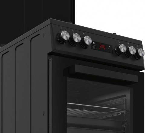 Kuchnia gazowo-elektryczna FSM52331DBDS Beko