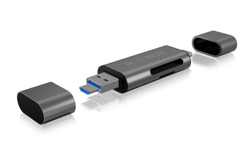 Czytnik kart IB-CR200-C USB 2.0 Type-C,TYPE_A IcyBox