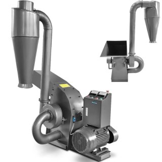 Młyn bijakowy rozdrabniacz do zboża trocin pelletu 700 kg/h 11 kW WIESENFIELD