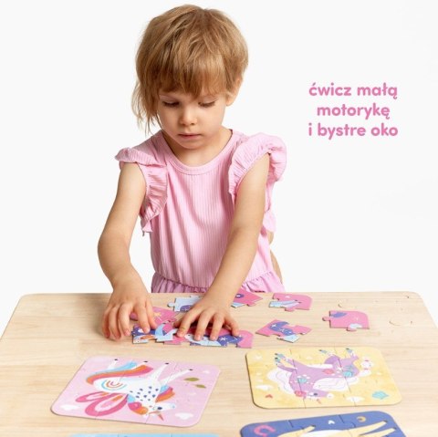 Puzzle - Baśniowe jednorożce CzuCzu