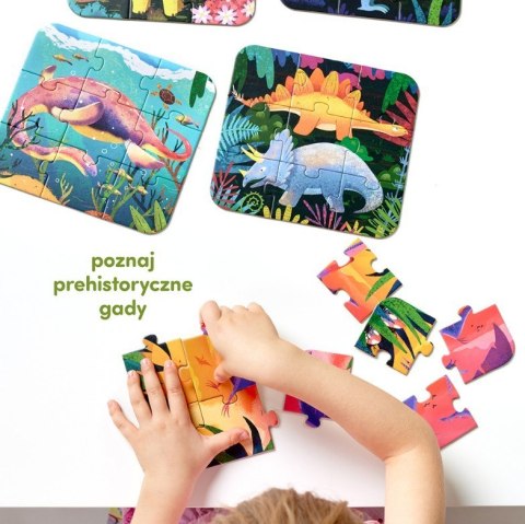 Puzzle - Fantastyczne dinozaury CzuCzu