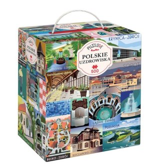 Puzzle Puzzlove Polskie uzdrowiska 500 elementów CzuCzu