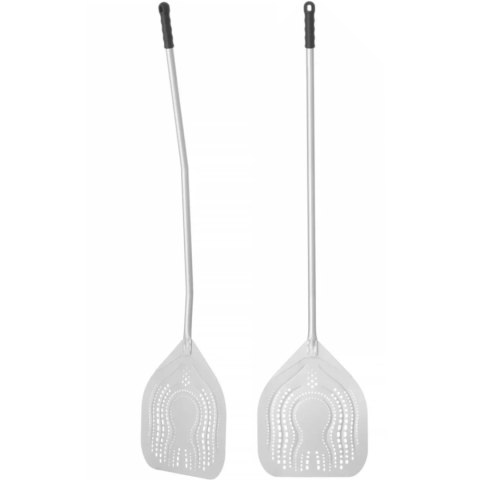 Łopata do pizzy Arena kwadratowa perforowana z wygiętym uchwytem 325 x 1475 mm LILLY CODROIPO