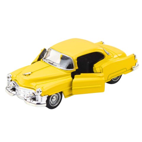 Autko Klasyczne Z Lat 50. Metalowe Napęd Pull-Back Otwierane Drzwi 1:32 Mix LEAN TOYS