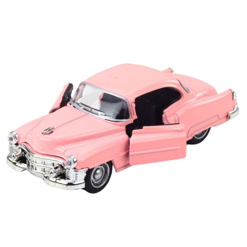 Autko Klasyczne Z Lat 50. Metalowe Napęd Pull-Back Otwierane Drzwi 1:32 Mix LEAN TOYS