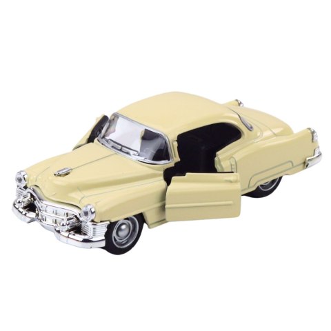 Autko Klasyczne Z Lat 50. Metalowe Napęd Pull-Back Otwierane Drzwi 1:32 Mix LEAN TOYS