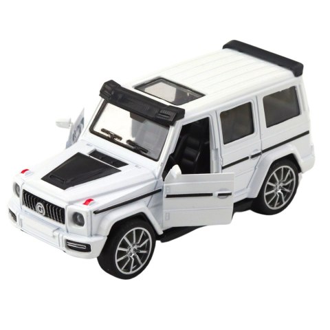 Autko Terenowe SUV Metalowe Napęd Pull-Back Otwierane Drzwi Mix LEAN Toys