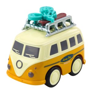 Kamper Turystyczny Z Napędem I Ruchomymi Bagażami Metalowy Mix LEAN TOYS