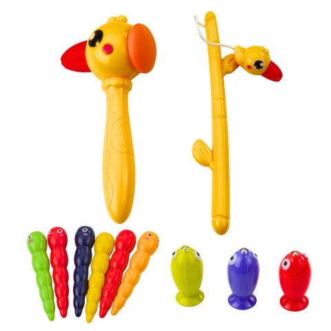 Kostka Edukacyjna Sensoryczna Cymbałki Labirynt Krokodylek LEAN Toys