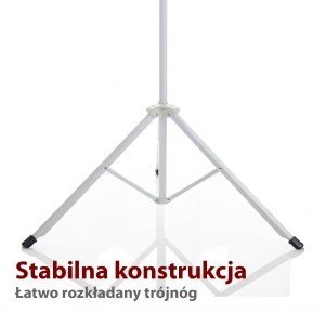 Ekran ręczny na statywie 4;3 72" 145x110cm TS-72 4:3 ART