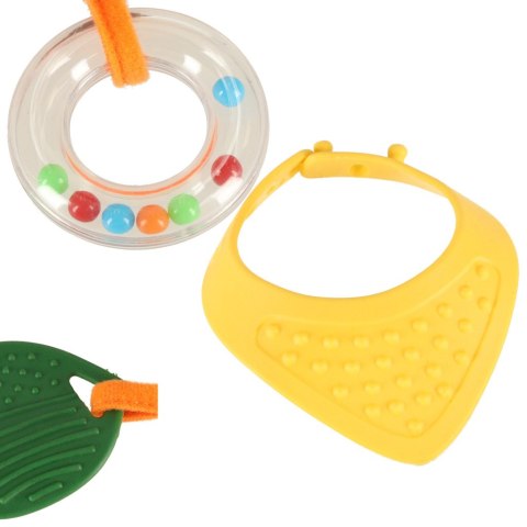 Maskotka sensoryczna zawieszka do wózka lisek Kik Sp. z o. o. Sp. k.